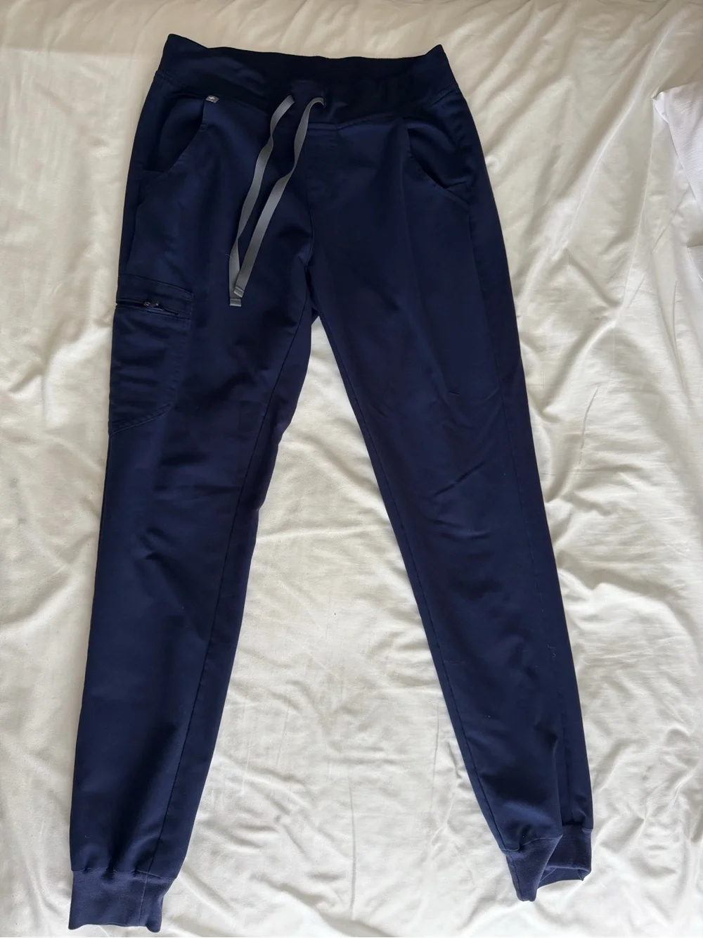 Figs Navy Blue Jogger Scrub Pants